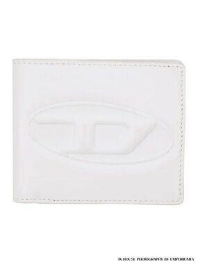 Diesel HISSU PRO HIRESH S X08433 Men's White Bifold Wallet (0221)